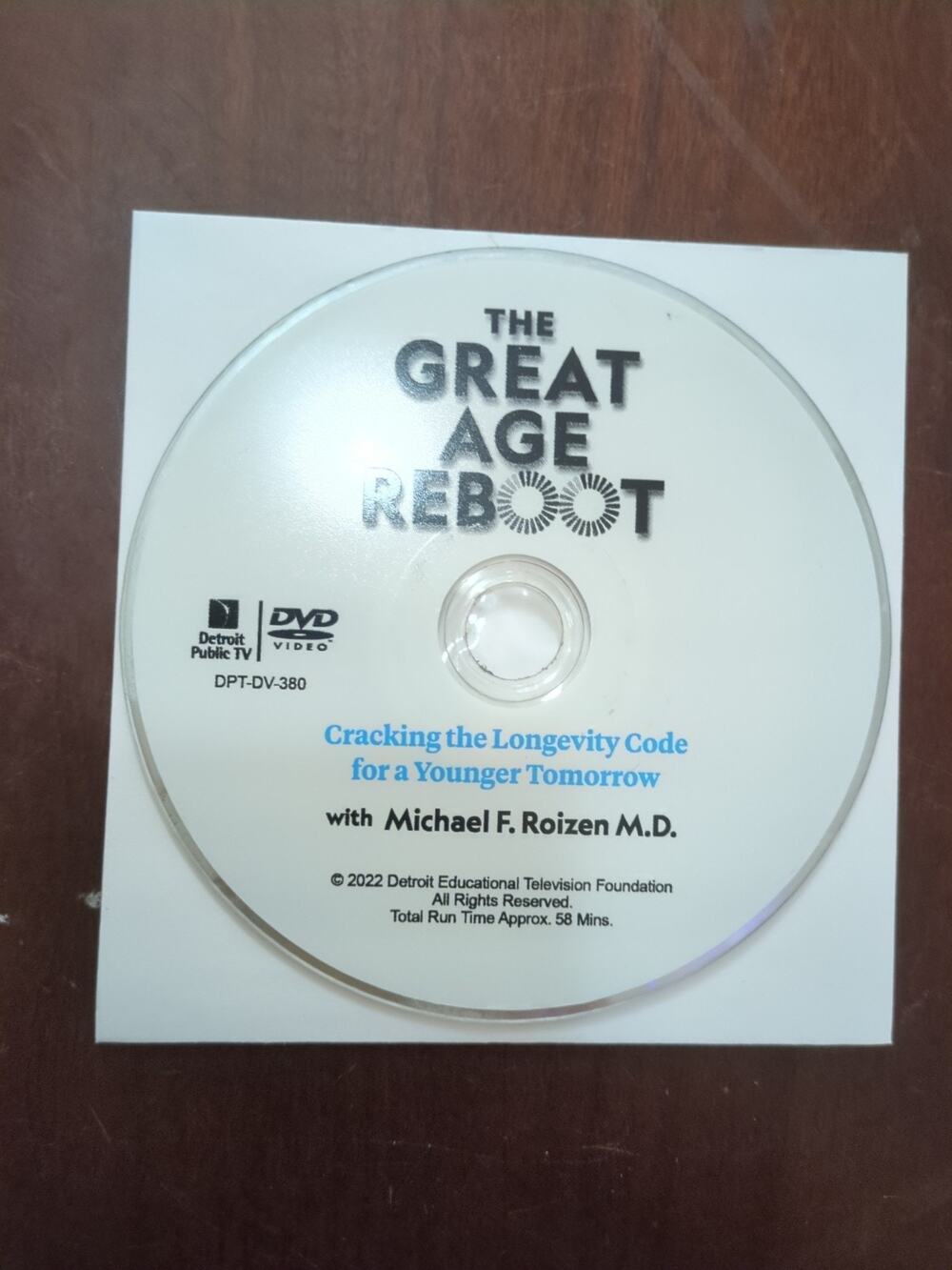 The great age reboot 2022 DVD disc only